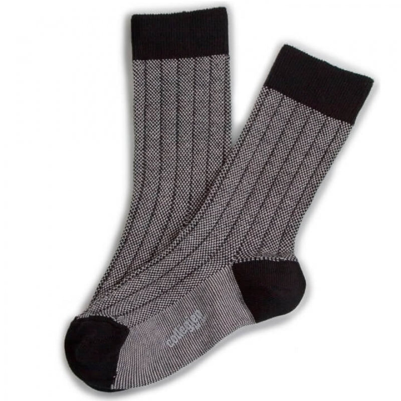 Collegien The Heritage Ankle Socks - Silver Grey