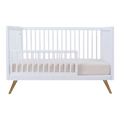 Little Hushies The Little Convertible Baby Crib™ + Toddler Rail (6-in-1 Montessori)