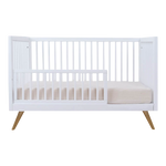 Little Hushies The Little Convertible Baby Crib™ + Toddler Rail (6-in-1 Montessori)