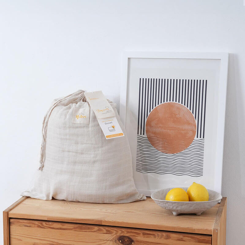 Little Hushies The Little Organic Duvet™ 120x80cm - Oat Beige