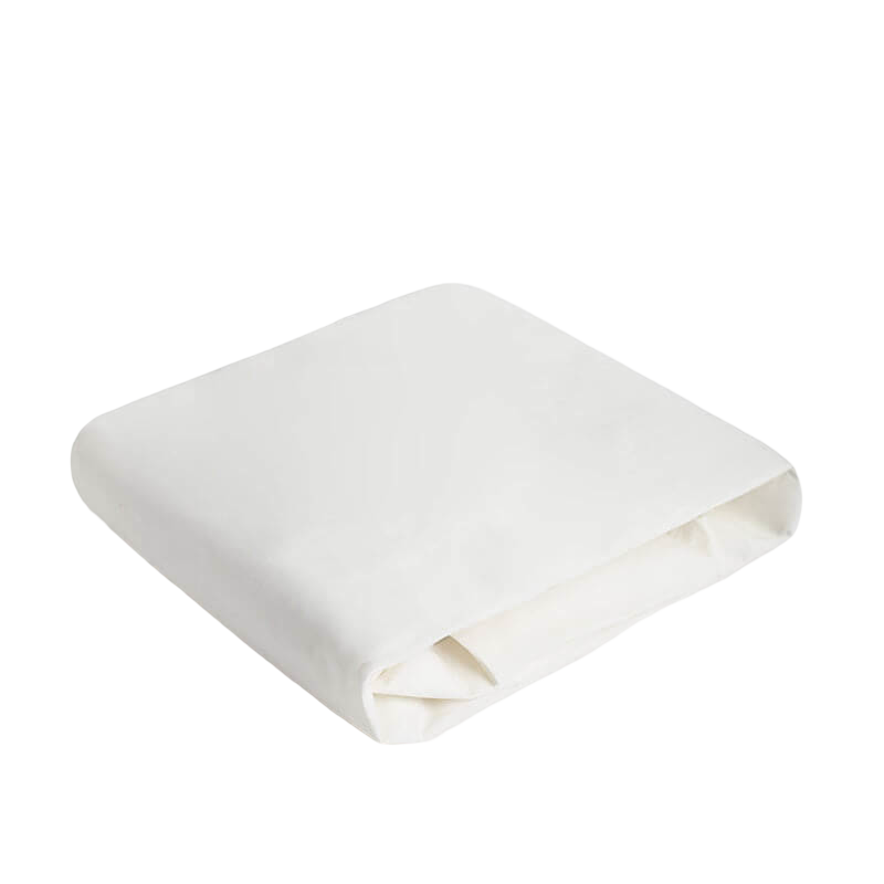 Little Hushies The  Organic Mattress Protector™ Waterproof 140x70cm - White