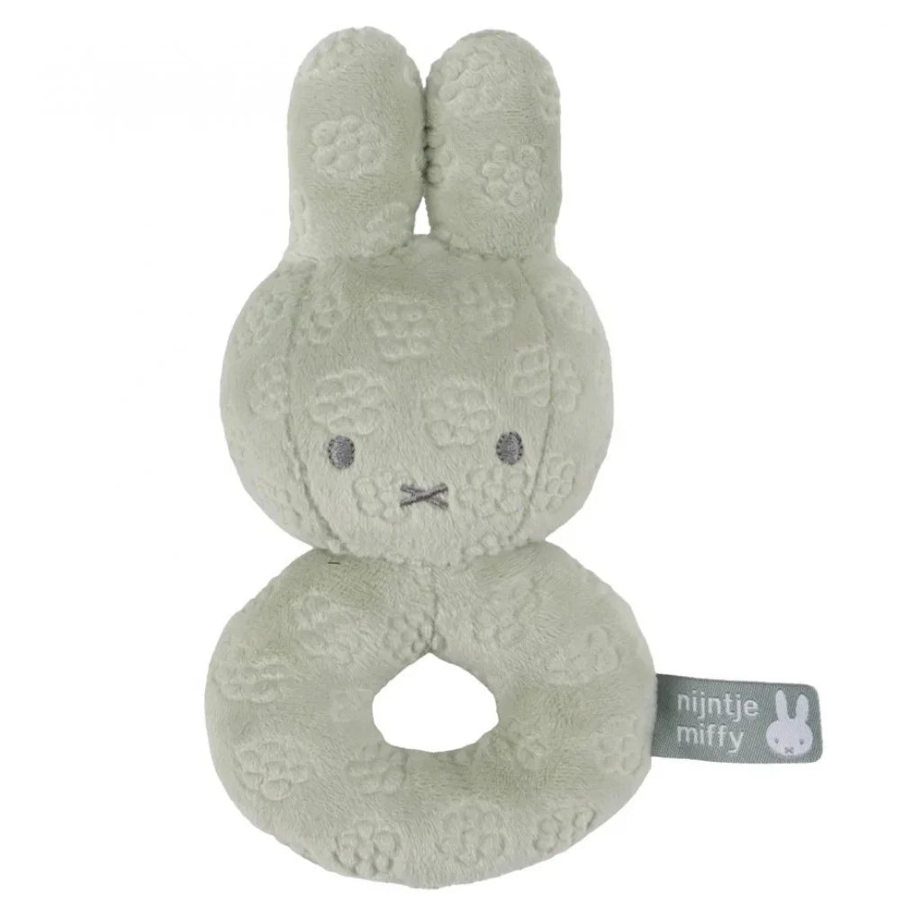 Tiamo Miffy Rattle green flower