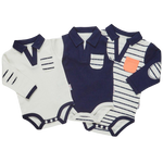 TinyBitz Winter Growing Kit for 3-Month Old Baby Boys (Line Dance)