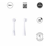Matchstick Monkey Toothbrush Replacement Heads - White