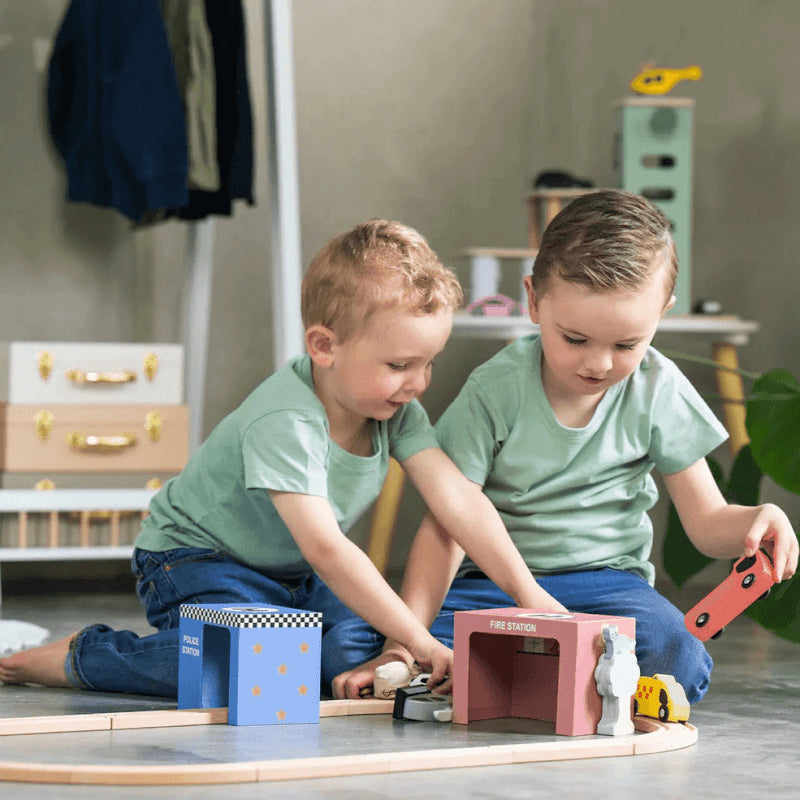 Jabadabado Train Set - Rescue Vehicles