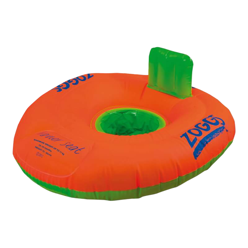 Zoggs Trainer Seat 12-18m - Orange/Green