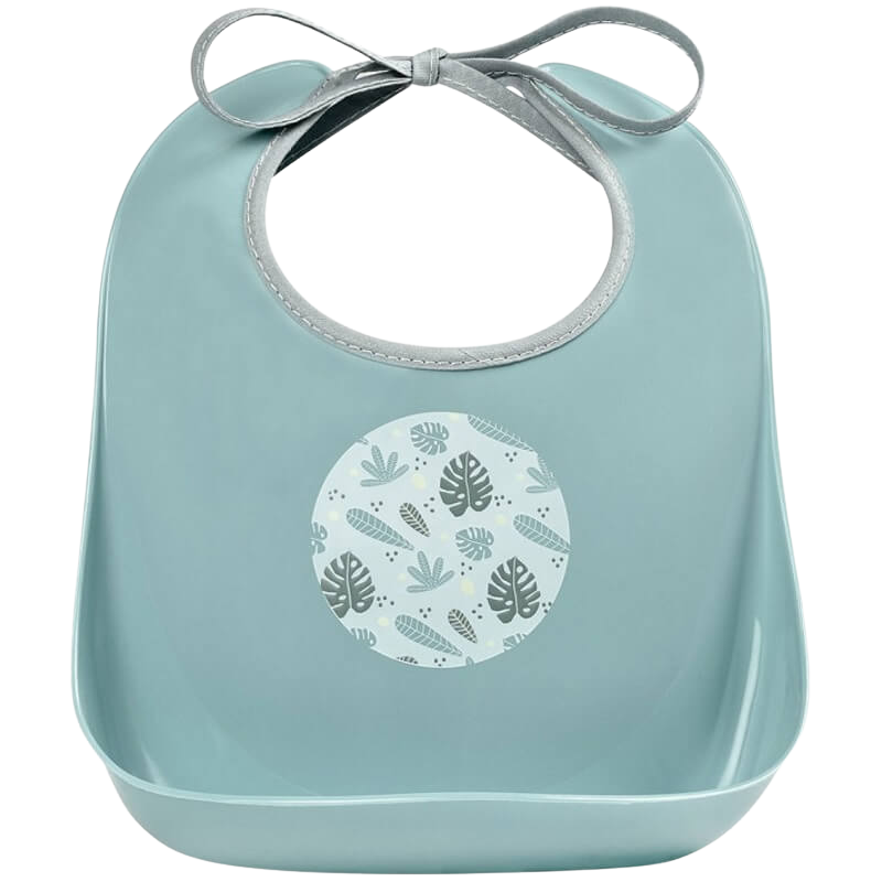 Beaba 訓練圍兜帶碎屑收集器 - 叢林