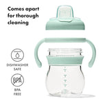 OXO Tot Transitions Soft Spout Sippy Cup With Removable Handles