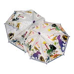 Floss & Rock Transparent Colour Changing Umbrella - Dinosaur
