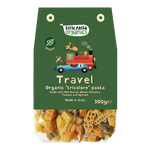 Little Pasta Organics Travel Shaped Pasta with Spinach & Tomato 300g (for 18 months+)