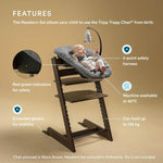 Stokke® Tripp Trapp® Newborn Set with Toy Hanger - Anthracite