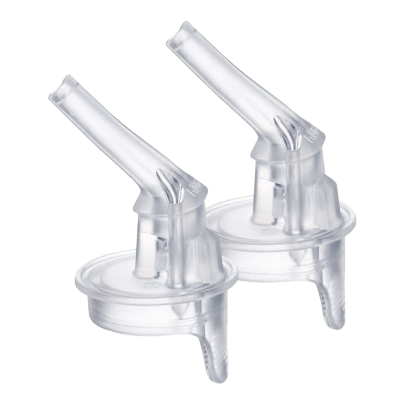 b.box Tritan™ Drink Bottle 450ml Replacement Straw Tops 2-Pack