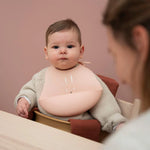 Trixie Silicone bib 2-pack - Mrs. Rabbit