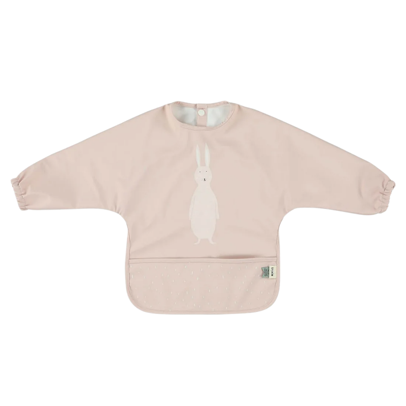 Trixie Waterproof Long Sleeve Bib - Mrs Rabbit