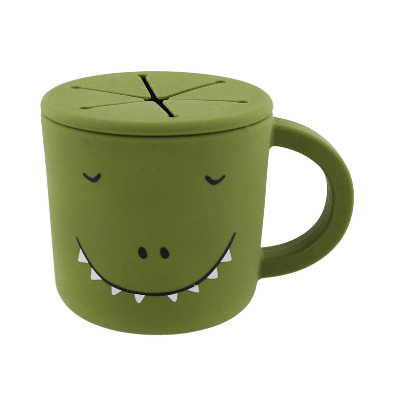 Trixie Silicone Snack Cup - Mr Dino