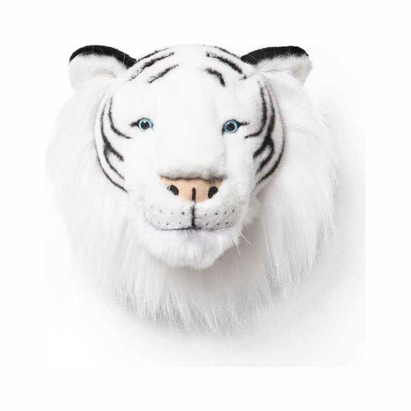 Wild & Soft Trophy Animal Head - Albert the White Tiger