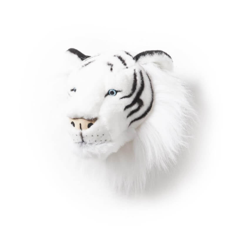 Wild & Soft Trophy Animal Head - Albert the White Tiger