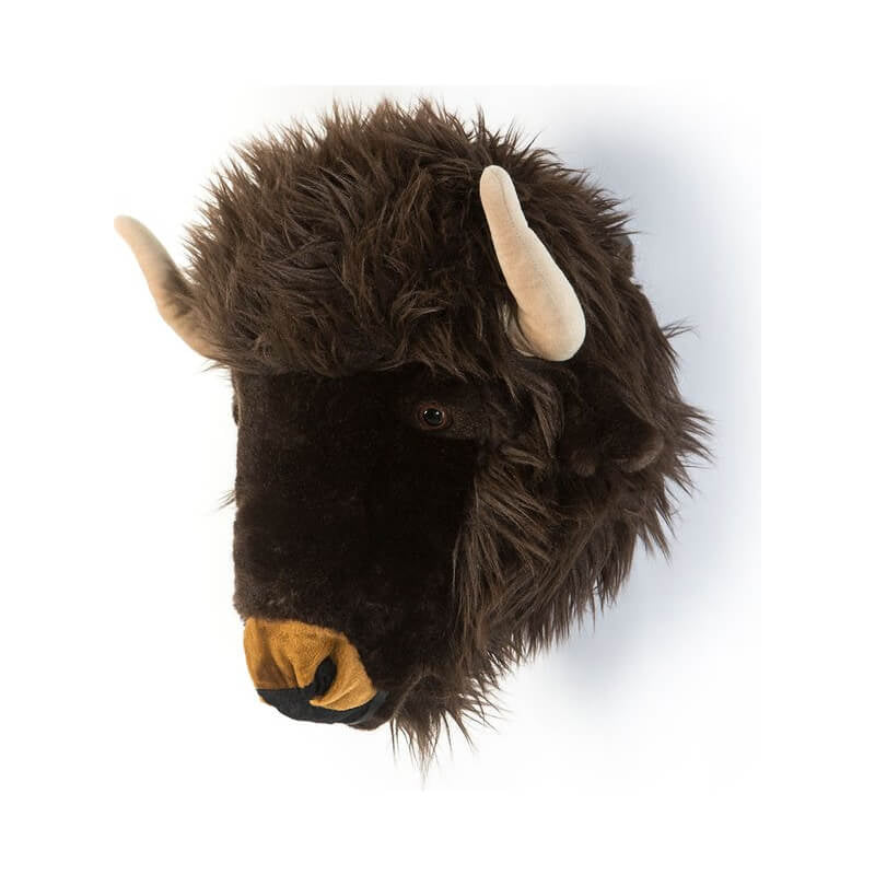 Wild & Soft Trophy Animal Head - Alex the Bison