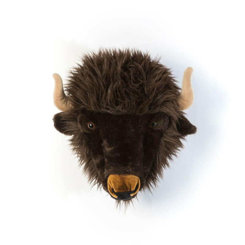 Wild & Soft Trophy Animal Head - Alex the Bison