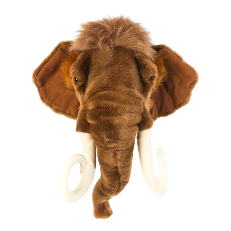 Wild & Soft Trophy Animal Head - Arthur the Mammoth