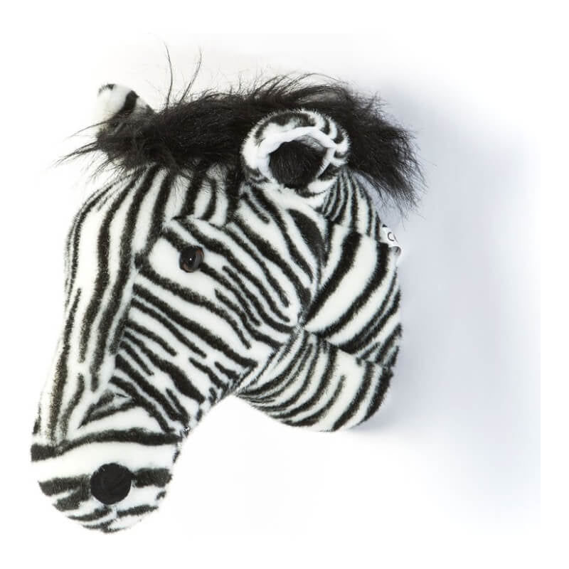 Wild & Soft Trophy Animal Head - Daniel the Zebra