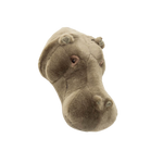Wild & Soft Trophy Animal Head - David the Hippo