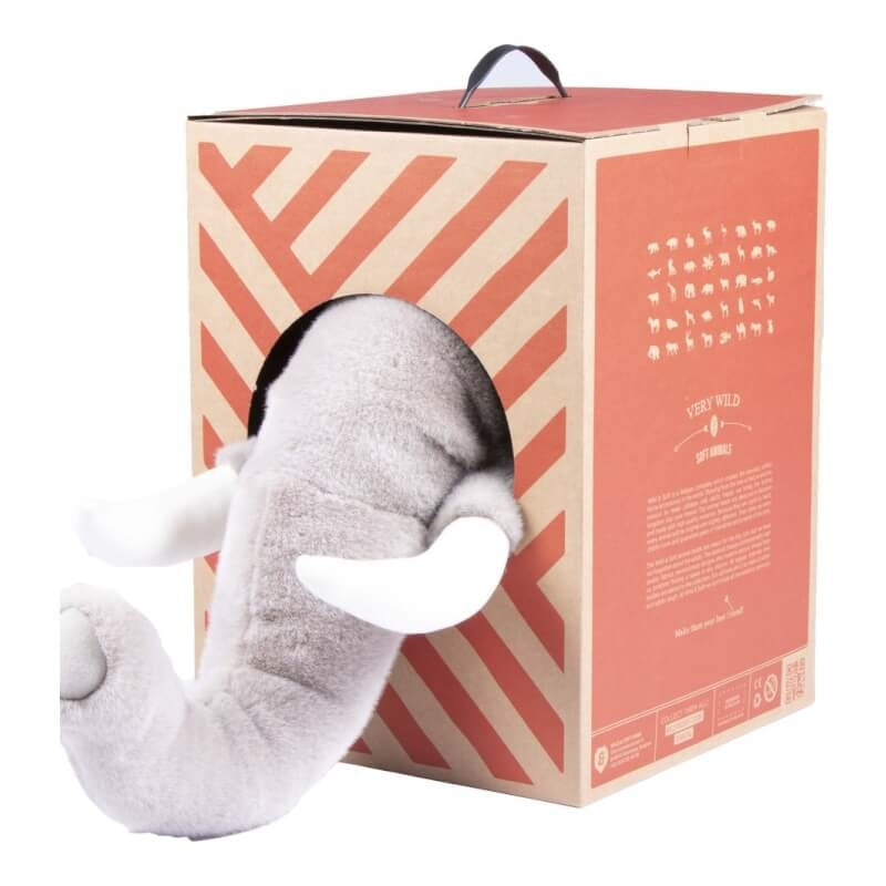 Wild & Soft Trophy Animal Head - George the Elephant