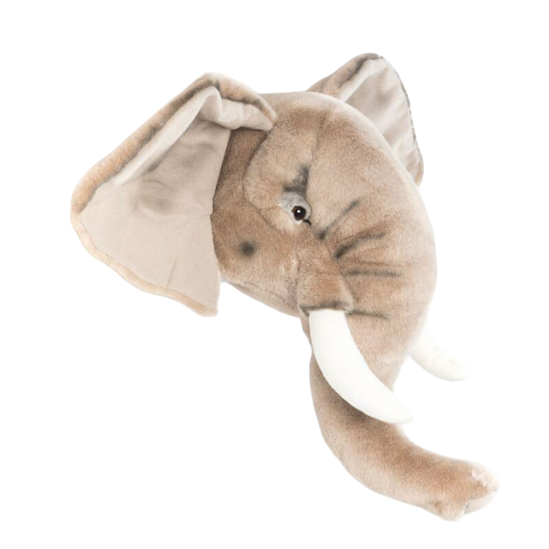 Wild & Soft Trophy Animal Head - George the Elephant