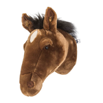野生與柔軟的獎盃動物頭－史嘉莉馬