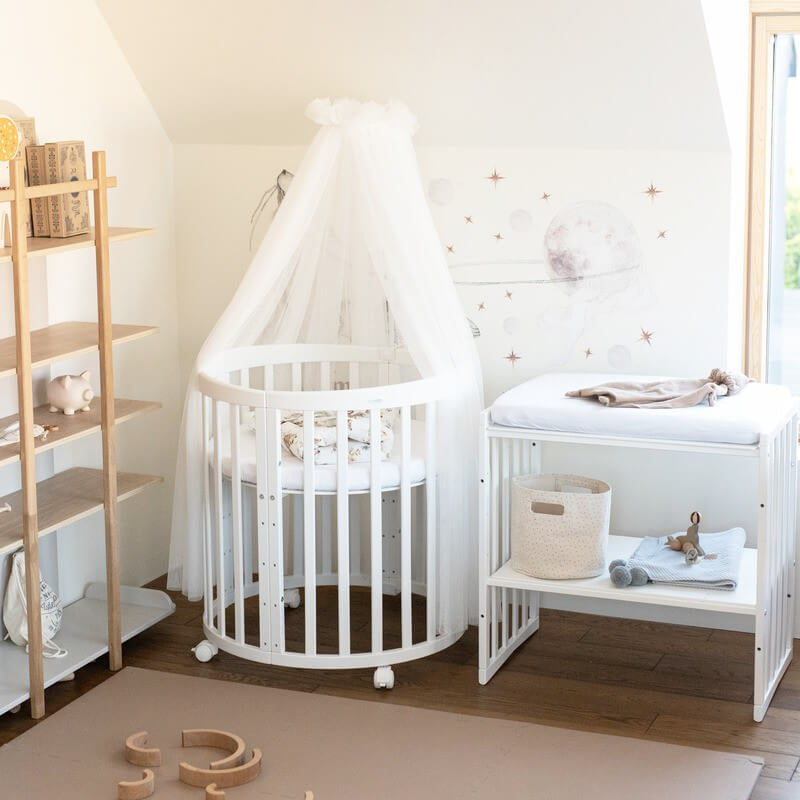 Waldin Tulle Canopy + Canopy Frame