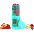 Twistshake Container 2x 100ml - Turquoise