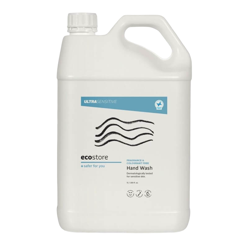 Ecostore Ultra Sensitive Fragrance & Colourant Free Hand Wash 5L