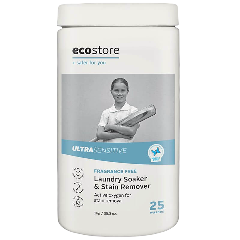 Ecostore 超敏感無香衣物浸泡去漬劑 1公斤