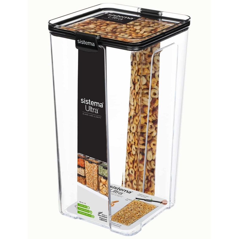 Sistema® Ultra™ Square (460ml, 700ml, 920ml, 1.3L, 1.9L, 1.4L, 2.75L, 4L)