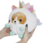 Squishable Undercover Corgi in Unicorn 7in