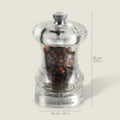 Cole & Mason 125 Capstan 85mm/ 3.25in Acrylic Pepper Mill