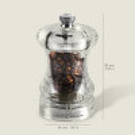 Cole & Mason 125 Capstan 85mm/ 3.25in Acrylic Pepper Mill