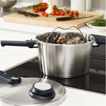 Fissler Vitavit Premium Pressure Cooker W/Steamer Insert&Tripod 26cm/8l
