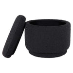 Babyletto Enoki Storage Ottoman - Black Boucle