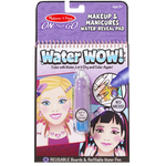 Melissa & Doug Water WOW! Water Reveal Pad - Makeup & Manicures