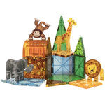 Magna-Tiles 野生動物主題 25 件套裝