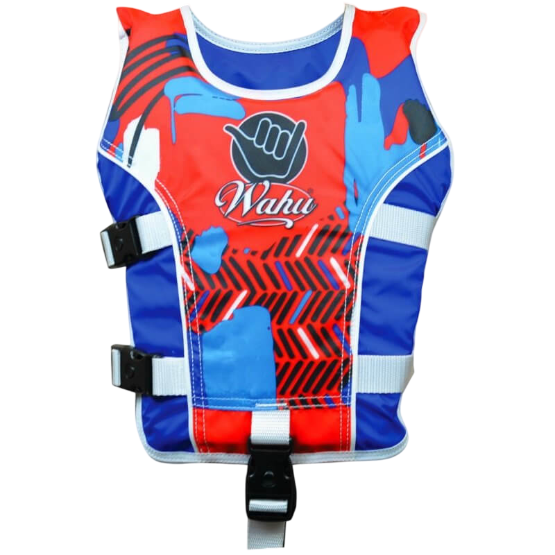 Wahu Swim Vest - Blue/Red