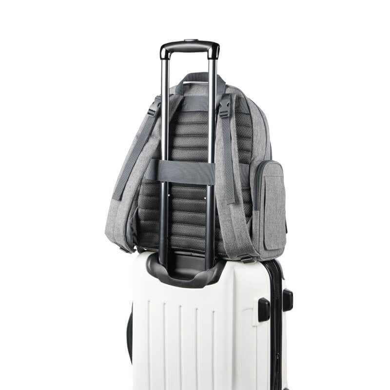 Skip Hop Luna Diaper Backpack - Heather Grey