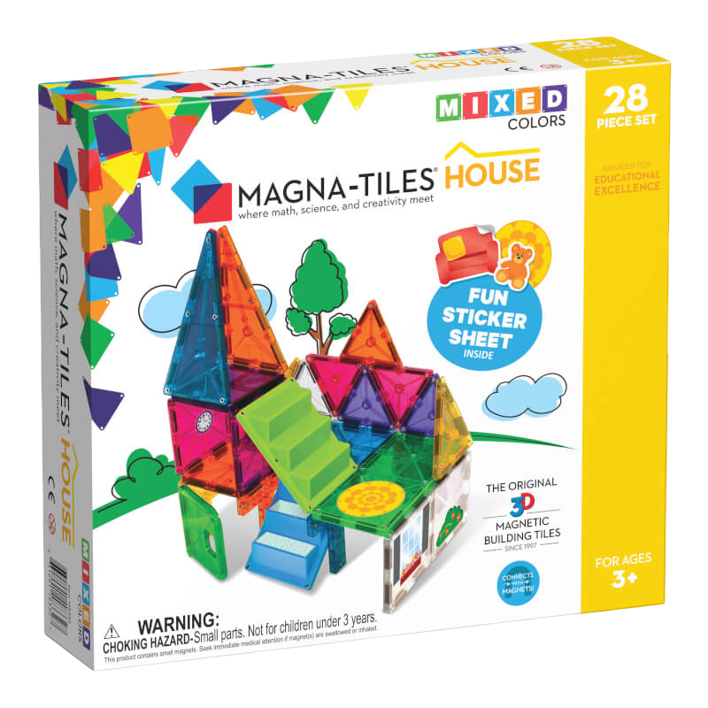 Magna-Tiles 房屋 28 件套