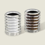 Cole & Mason Beehive 70mm/ 2.75in Clear Acrylic Shakers Box Set