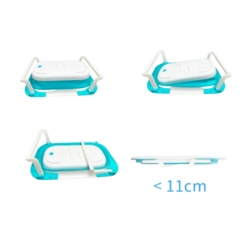 b&h Silver Ion Collapsable Bath Tub (Light Blue)