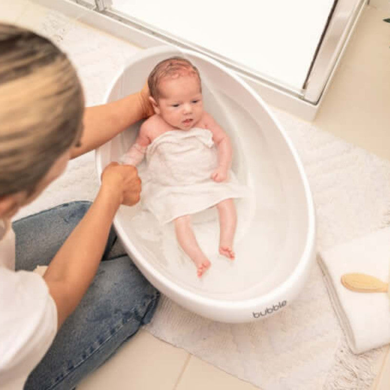 Bubble Cuddle Bath with Newborn Support Insert