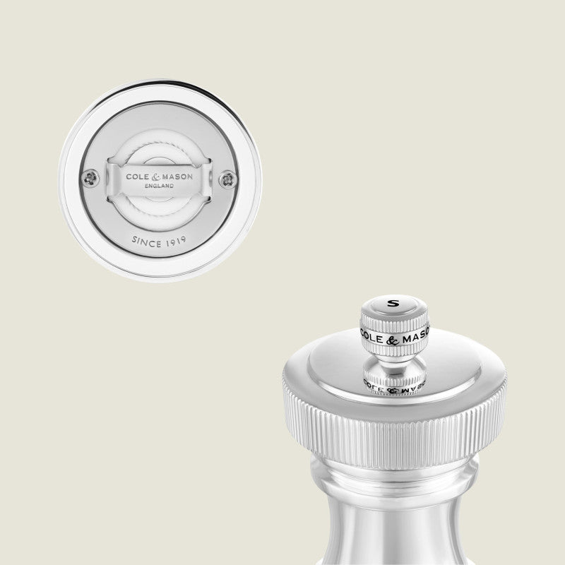 Cole & Mason Hoxton 104mm 4in Silver Plated Gift Set