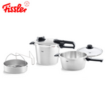 Fissler Vitavit Premium Pressure Cooker W/Steamer Insert&Tripod 26cm/8l