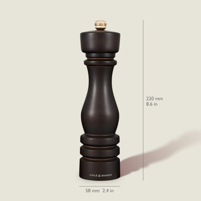 Cole & Mason London 220mm/ 8in Dark Chocolate Gift Set